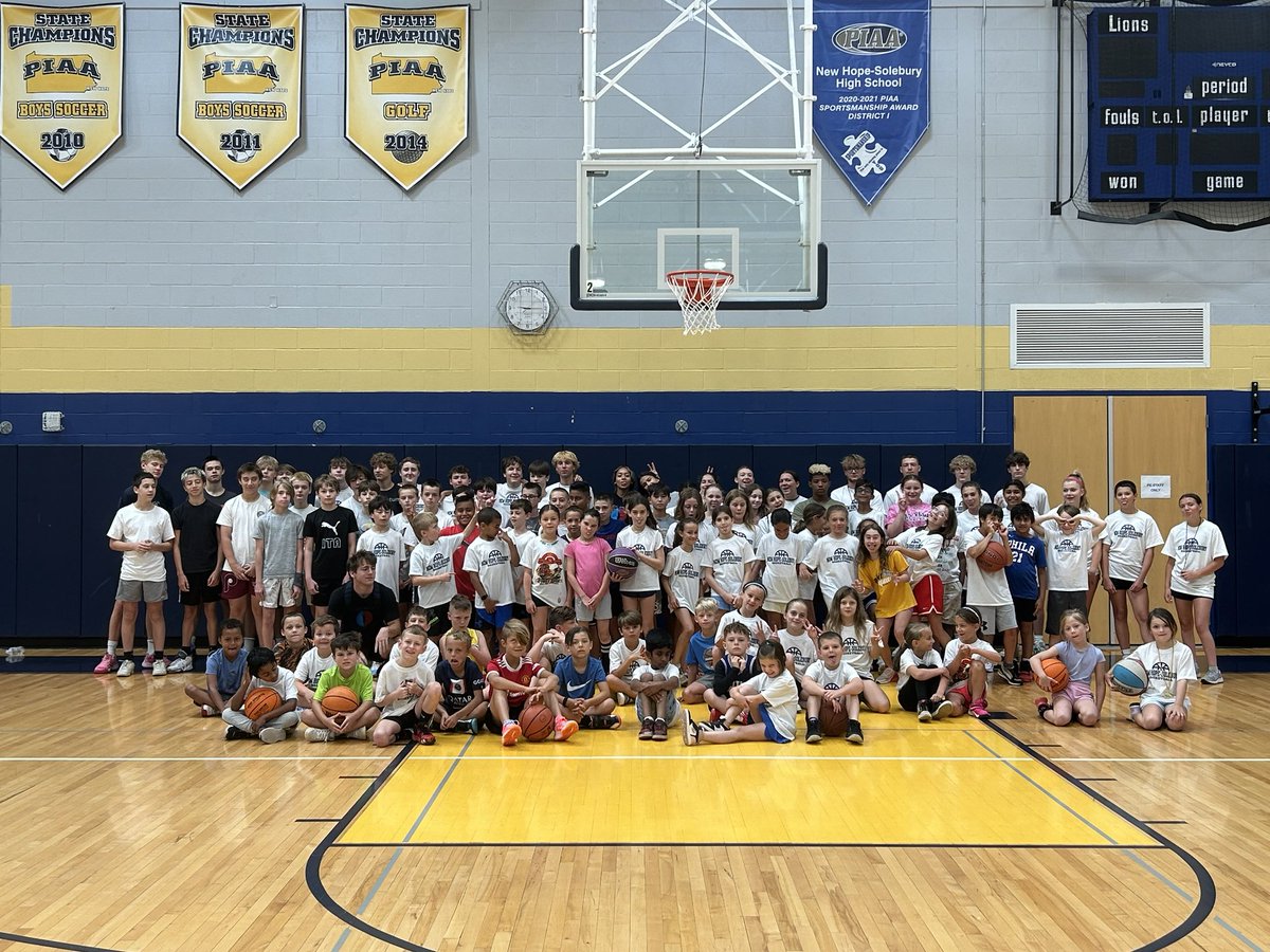 NHS Girls Bball 21 (@nhsgirlsbball21) on Twitter photo What a great four days of basketball at New Hope Solebury Basketball camp.
Thank you <a href="/Coachmconnors/">Mike Connors</a> and
<a href="/StephenPolinsk1/">Coach Pole</a>
Behind the scenes Kim Wilson and Natalie Nettles.
Thank you New Hope Community!!
<a href="/LionsNhs/">NH-S Lions Athletics</a>
<a href="/SOLsports/">SOLsports</a> What a great four days of basketball at New Hope Solebury Basketball camp.
Thank you <a href="/Coachmconnors/">Mike Connors</a> and
<a href="/StephenPolinsk1/">Coach Pole</a>
Behind the scenes Kim Wilson and Natalie Nettles.
Thank you New Hope Community!!
<a href="/LionsNhs/">NH-S Lions Athletics</a>
<a href="/SOLsports/">SOLsports</a>