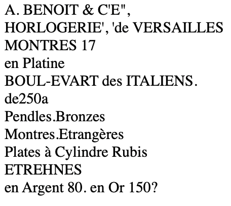 Florence works surprisingly well out of the box for OCR recognition on challenging text (old French ads with unusual typography). Will get even better with fine-tuning.