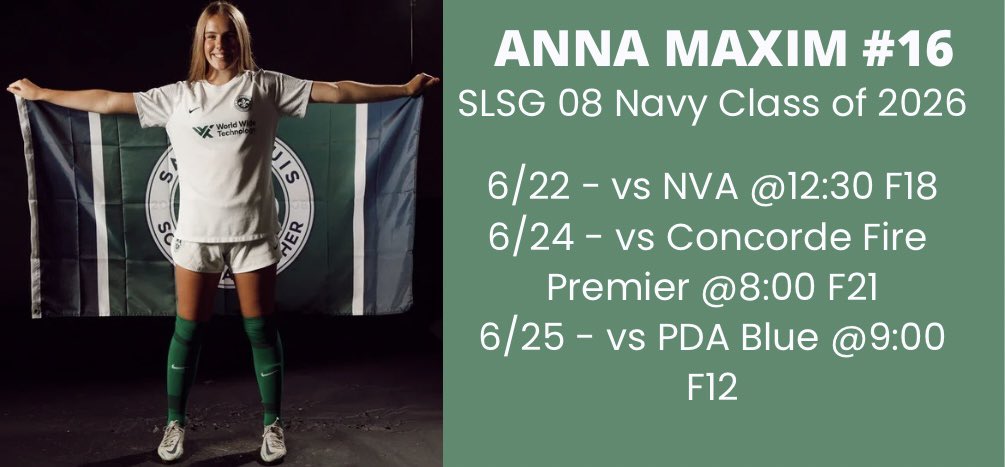 Here is SLSG 08 Navy’s schedule for Seattle!! Come out and catch a game!!