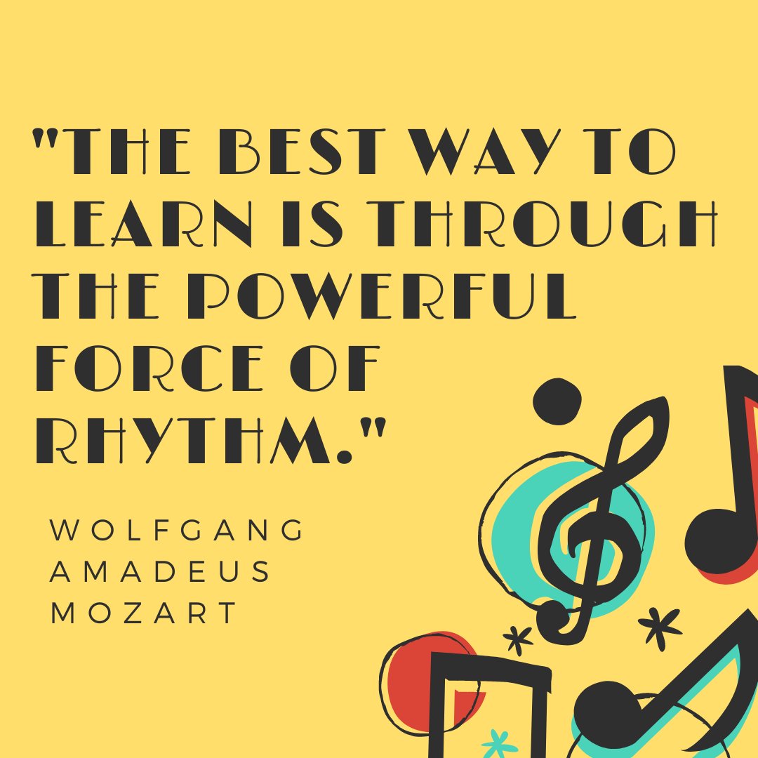 Mozart said it best, and for this we thank him. #ArtsEducationMatters #PowerofMusic #Summerbreak2024