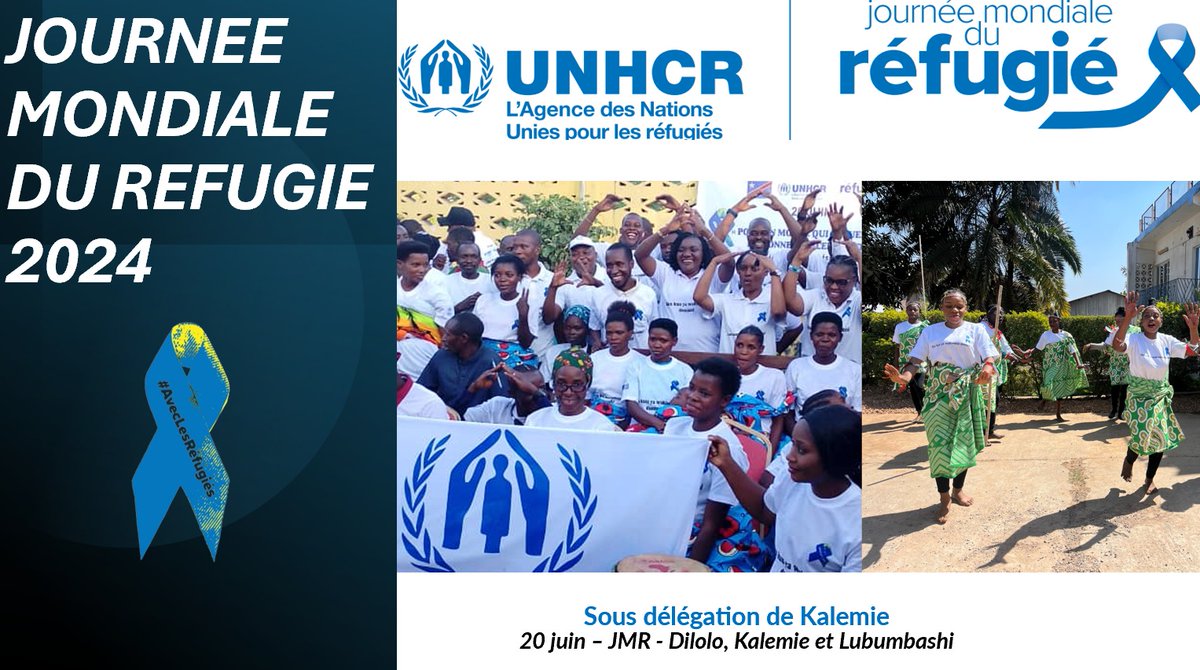 MonniCathie's tweet photo. 📍Kalemie 🇨🇩
La Sous-délégation du HCR Kalemie par le biais de la Cheffe de Bureau affirme son accompagnement et soutien aux réfugiés à l'occasion de la célébration de la JMR célébrée à Kalemie, Lubumbashi et Dilolo #JournéeDuRéfugié sur le thème de la #solidarité https://t.co/qYI9mLLAB2