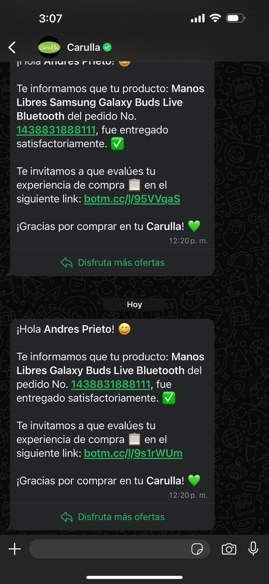 andrew082's tweet photo. @PlaceresCarulla Respondí desde la mañana en privado con mi información personal, pidieron mi número de cédula y más datos para que solo me informaran algo que ya sabía y que es obvio. ¿Ahora creen que con quitar la palabra Samsung del mensaje es suficiente? @sicsuper siguen buscando cómo librar https://t.co/h1RVDkzlDz