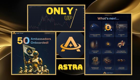 0x99Gohan's tweet photo. @AstraAIofficial is on the brink of a major breakout!

We've all witnessed the impressive resilience of $ASTRA in recent months, and the chart is screaming strong recovery ahead. 

With the highly anticipated AstraBank set to release in Q3 and a CEX listing just around the corner, this is a no-brainer play for savvy investors.

=> And also, in the upcoming weeks and months, there will be loads of updates from the side of $ASTRA! 

❗️ Btw, here’s why $ASTRA is poised for greatness:

• Strong Marketing Foundation: With the support from over 50++ Ambassadors, $ASTRA will surge in no time! 

• AstraBank Release in Q3: The upcoming launch of AstraBank is set to revolutionize DeFi banking, offering unparalleled security and efficiency. This milestone alone is a BUZZ! 

• CEX Listing: With a CEX listing imminent, liquidity and accessibility for $ASTRA are about to skyrocket. Get in before the big wave of new investors does!

• Bullish Technicals: The chart is showing clear signs of a strong recovery. Key support levels are holding firm, and momentum indicators are turning bullish. 📈

• Strong Community & Development: The $ASTRA team continues to deliver on their promises, building trust and excitement within the community.

$ASTRA is not just another token, it’s a powerhouse ready to make waves in the crypto space. 

Secure your position now and ride the wave to new heights! 🌊