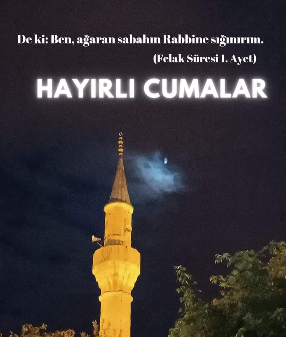 Cumamız mübarek, dualarımız kabul olsun inşaAllah 🤲🏻 
#Hayırlıcumalar