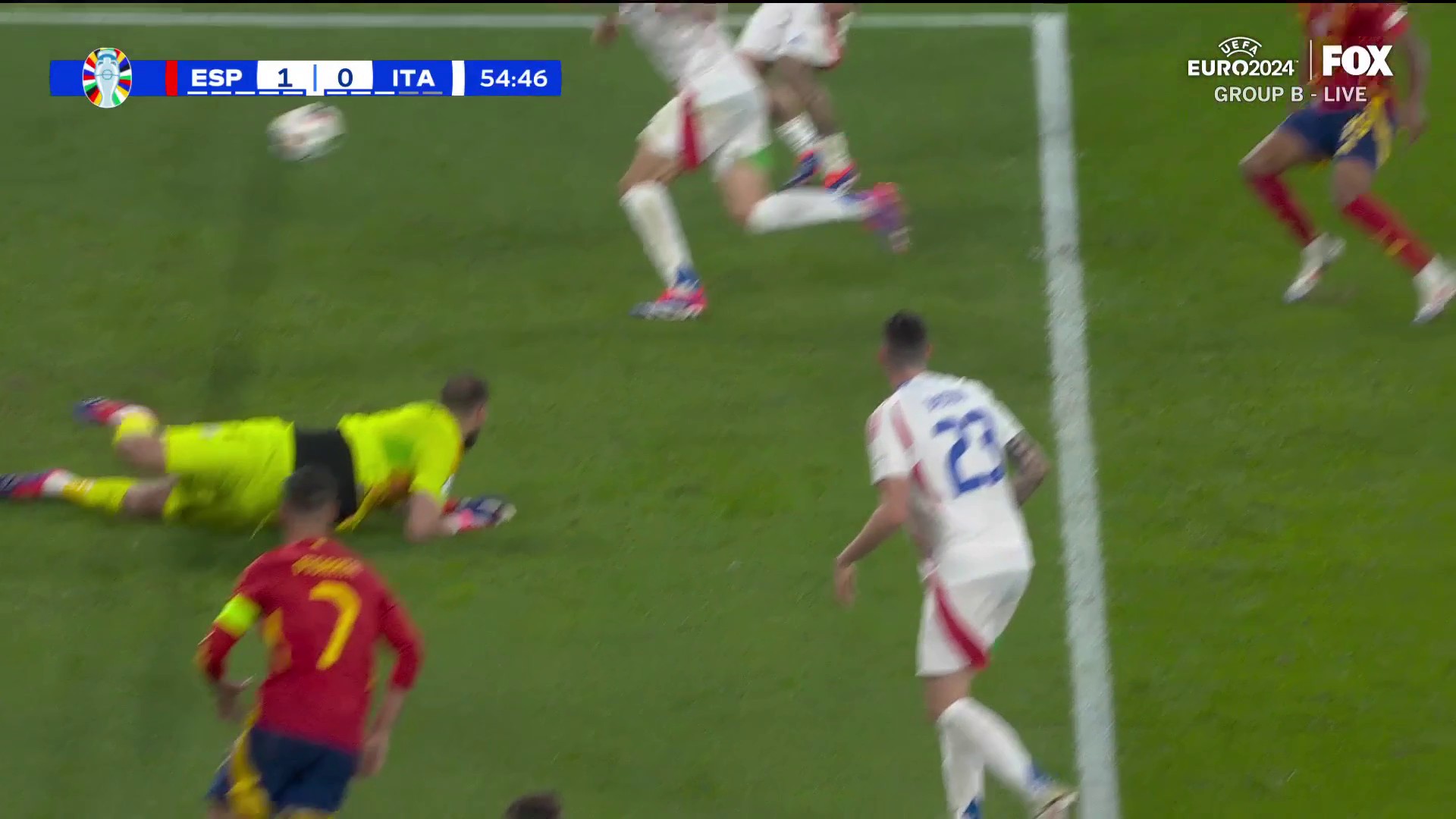 A brutal own goal by Italy and Riccardo Calafiori 😬
