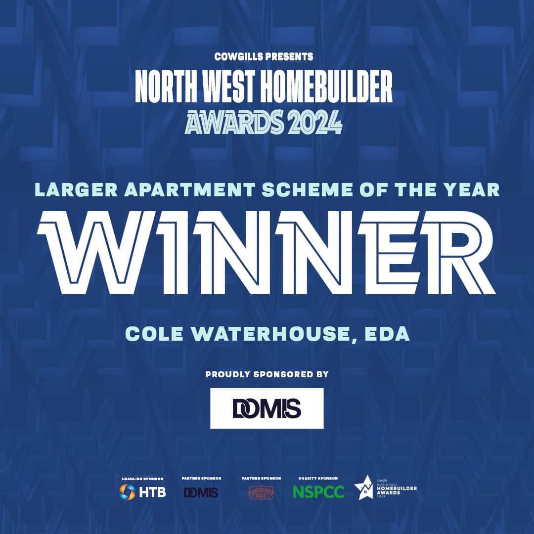North West Homebuilder Awards (@nwhomebuilder) on Twitter photo Well done to our Larger Apartment Scheme of the Year winner <a href="/ColeWaterhouse/">Cole Waterhouse</a> for their Eda development! 🔥🔥 #NWHA2024 Well done to our Larger Apartment Scheme of the Year winner <a href="/ColeWaterhouse/">Cole Waterhouse</a> for their Eda development! 🔥🔥 #NWHA2024