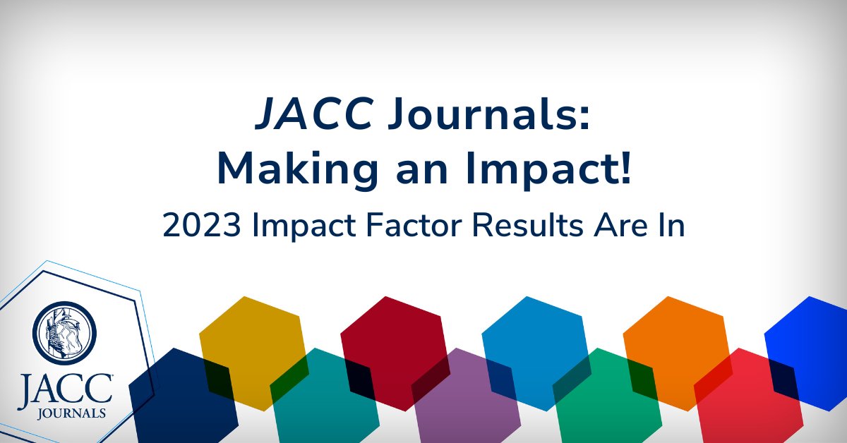 JACC Journals (@jaccjournals) on Twitter photo 🌟 2023 Impact Factors are in! The #JACCJournals portfolio remains the strongest among the major cardiovascular portfolios of peer reviewed journals. All eligible JACC Journals ranked in the top 18. 
More: bit.ly/2OvgHq7 #Cardiology 🌟 2023 Impact Factors are in! The #JACCJournals portfolio remains the strongest among the major cardiovascular portfolios of peer reviewed journals. All eligible JACC Journals ranked in the top 18. 
More: bit.ly/2OvgHq7 #Cardiology
