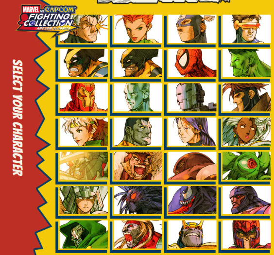 Rodolfucker's tweet photo. @marvelvscapcom Silver Samurai screen is not showing the correct image. It is supposed to be screen art as the rest of images. Not versus art. https://t.co/GwlJx5lfkP