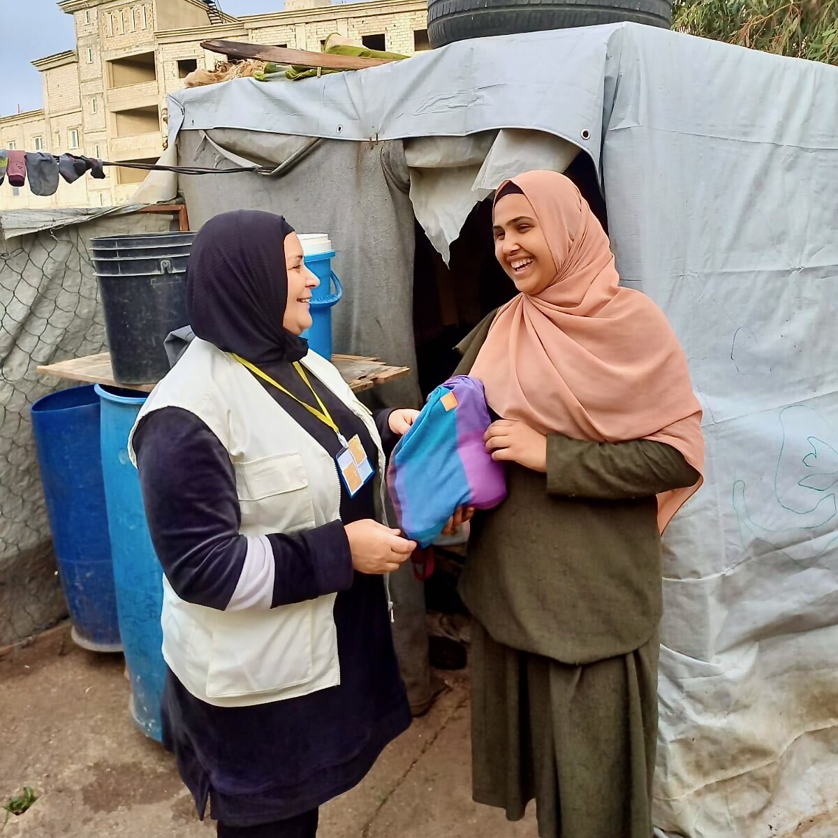 Today is #WorldRefugeeDay.

At DfG, our humanitarian efforts prioritize the needs of women and girls affected by crises.

Last year alone, we reached 43,592 refugee and internally displaced people with vital menstrual health supplies and education.

bit.ly/3XctW0b