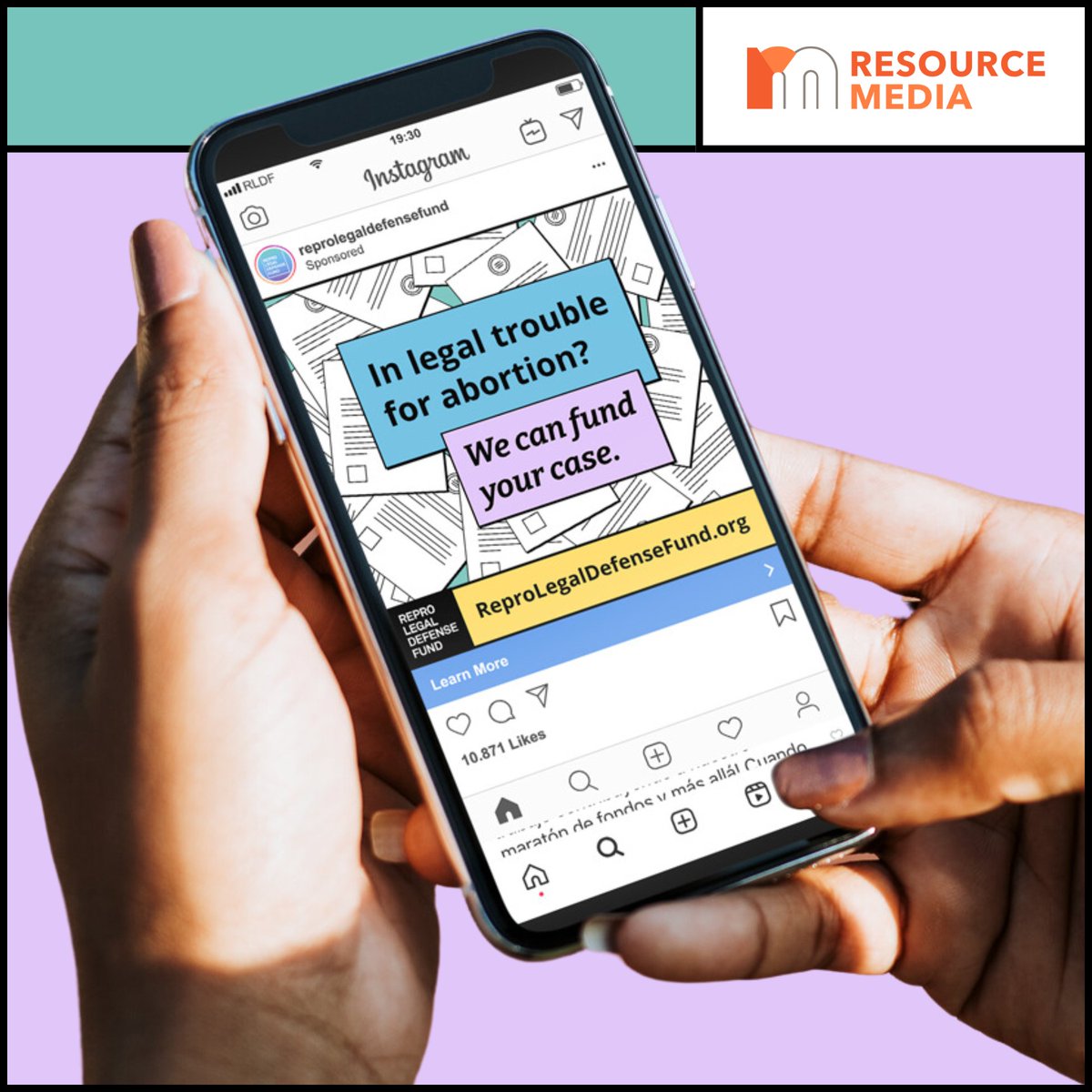 Ready to break the stigma? Discover a year's worth of creative strategies for normalizing abortion and pregnancy care. Get valuable messaging tips, content insights, and see the impact! resource-media.org/rldf-campaign-… 

#MultiChannelAds #CreativeStrategy #ReproJustice