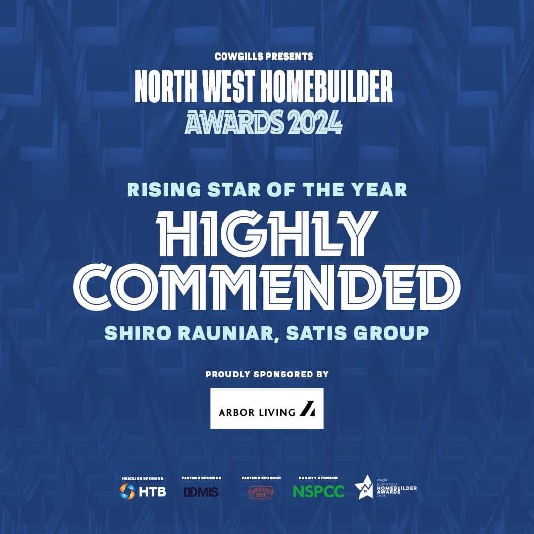 We also have a highly commended for our Rising Star category – well done to Shiro Rauniar from Satis Group! What a tough category!! #NWHA2024