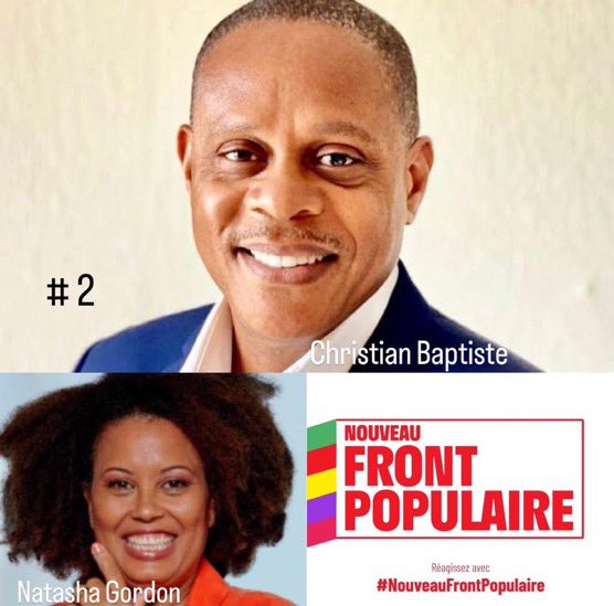 Le jour de l’élection,samedi en Outre-mer, dimanche en Hexagone, faites tomber les murs ds vos têtes , les peurs ou les colères ds vos cœurs : votez et faites voter, sans modération, #NouveauFrontPopulaire. En #Gpe, 
<a href="/MarvynMartol/">MARTOL Marvyn</a>,NicolasCitadelle,<a href="/ElieCalifer/">Elie Califer</a> &amp; ChristianBaptiste