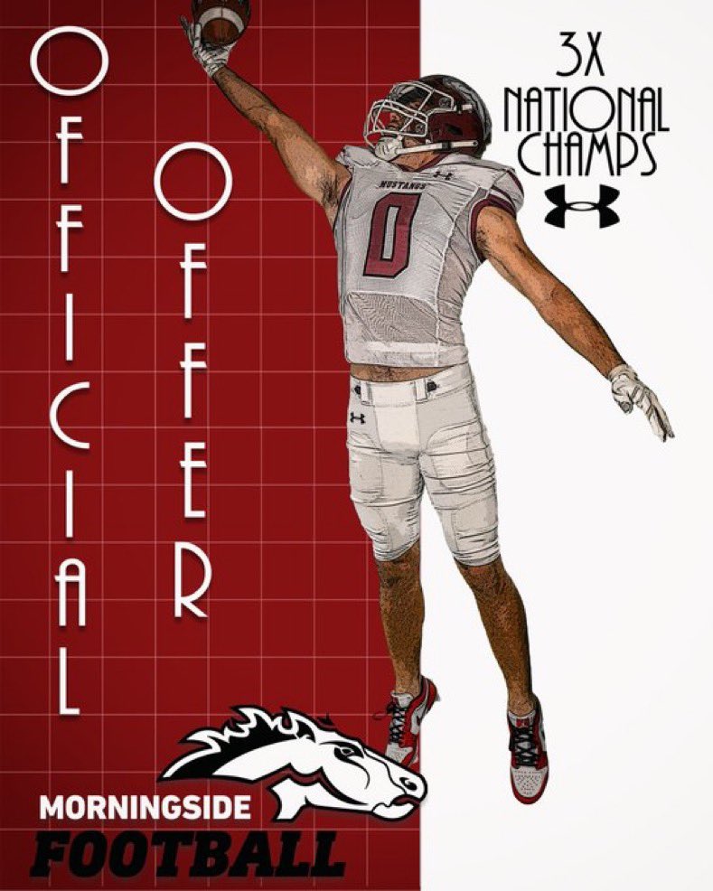 #AGTG After a great camp with  <a href="/GoJacksFB/">SDSU Football</a> and talk with <a href="/j_schlichte/">Jay Schlichte</a>, I’m blessed to receive my first offer from <a href="/MsideFootball/">Morningside University Football</a>!! <a href="/ElkhornSouthFB/">Elkhorn South Football</a> <a href="/nexgenscouting/">Keith Smilie</a>