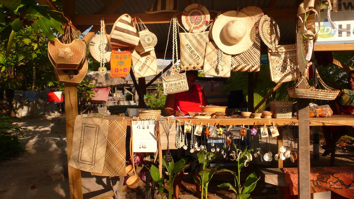 Don't leave Kiribati without a keepsake! 

Explore our souvenir shops in South Tarawa for traditional crafts and gifts. Perfect for remembering your island adventure. 

#visitkiribati #KiribatiForTravellers #IslandMemories #KiribatiArts #memorobillia