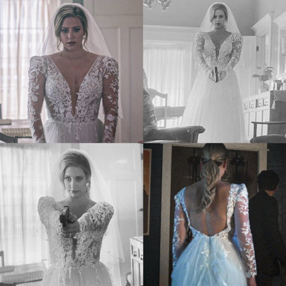 betty cooper prom dress The prom dress pink Halston Heritage, Betty Cooper (Lili Reinhart) in  Riverdale S01E01