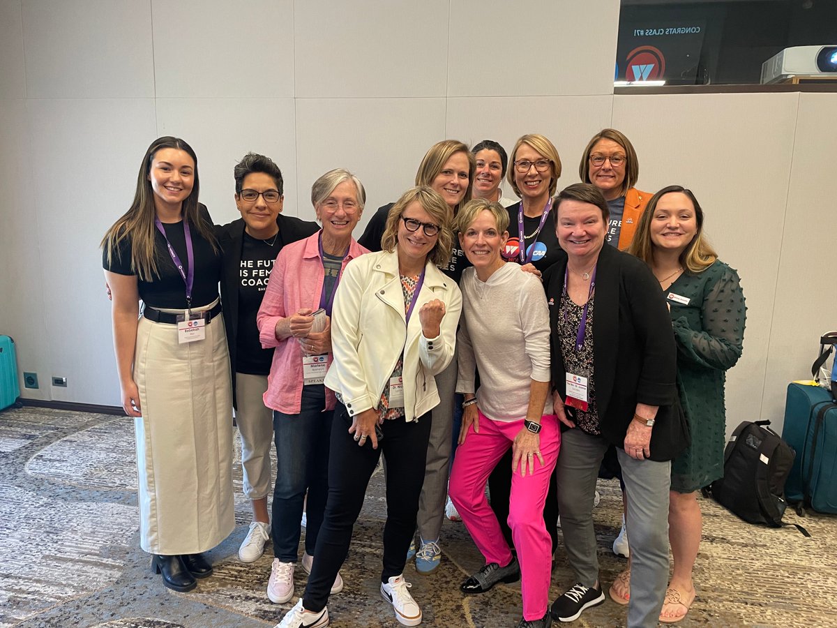AthleteAssess's tweet photo. This week, CEO, Liz Masen and Client Experience Manager, Rebekah Box, immersed themselves in the transformational events of the Women Coaches Academy (WCA) &amp; Academy 2.0, hosted in partnership by @WeCOACH  and the @NCAA . 

Stay tuned for more WCA content coming soon! 📷 https://t.co/1grDndvx3M