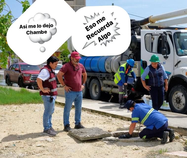Rembitroll's tweet photo. Cancun de cabeza y estos solo tomándose fotos como que trabajan.
@Jackskinripper @anapatyp @AytoCancun lleva 3 administraciones con ellos y la ciudad cada vez peor. https://t.co/i1DwVooCQr