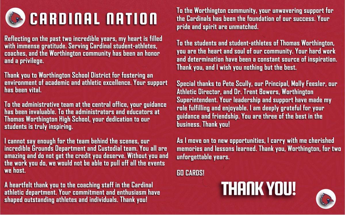 Matthew Welsh, CMAA (@matthewwelshad) on Twitter photo These last two years have been incredible! Thank you Cards!
#GoCards #ItsWorthIt #Thankful These last two years have been incredible! Thank you Cards!
#GoCards #ItsWorthIt #Thankful