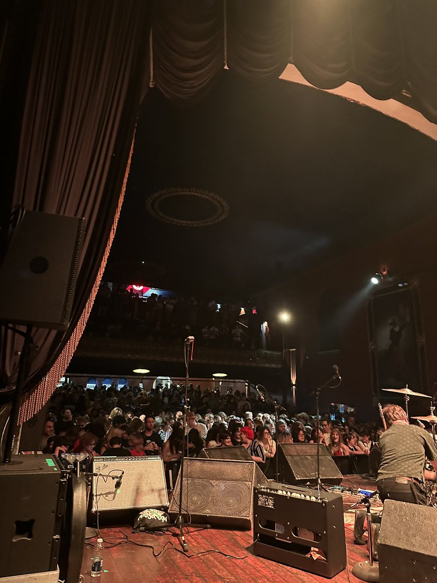 Bursnick's tweet photo. Wild that almost 6 years ago my brothers and I went on a road trip to see Los Camp! in Toronto and now I'm opening for them with SF on that same stage https://t.co/72pAlJ64MP