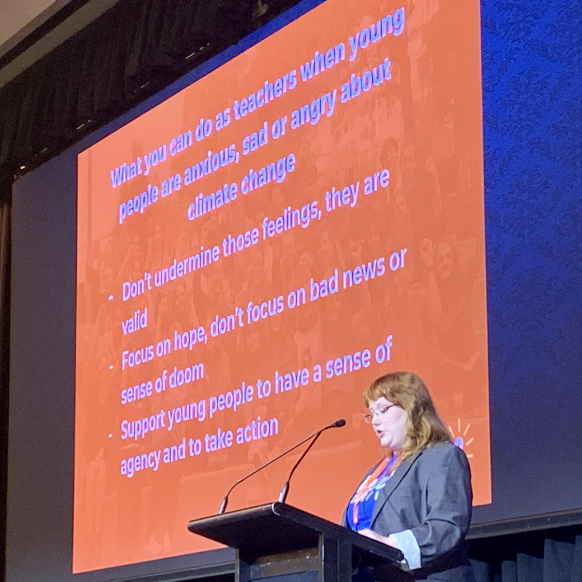 Such inspiration and sound advice from Krista McMah - keynote for 600 #flexifolk at #DSD24 <a href="/AAFIEFoundation/">AAFIE</a> <a href="/AYCC/">AYCC</a>