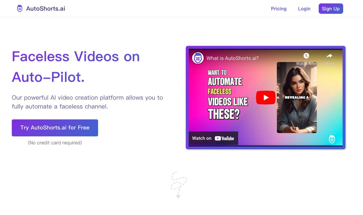 BoostAITraffic's tweet photo. 1000 Niche Business Ideas with AI  

🎯 49/1000 

🤖 Product: AutoShorts

👉 Automate the creation and posting of Faceless Videos on TikTok.

📚 Category: AIGC 
 
💰 Business Model: Freemium 

📈 Monthly Traffic: 560.5K

🔗 https://t.co/LmKGircAYO

#aigc #ProductivityBoost https://t.co/8obi1Ttt8E