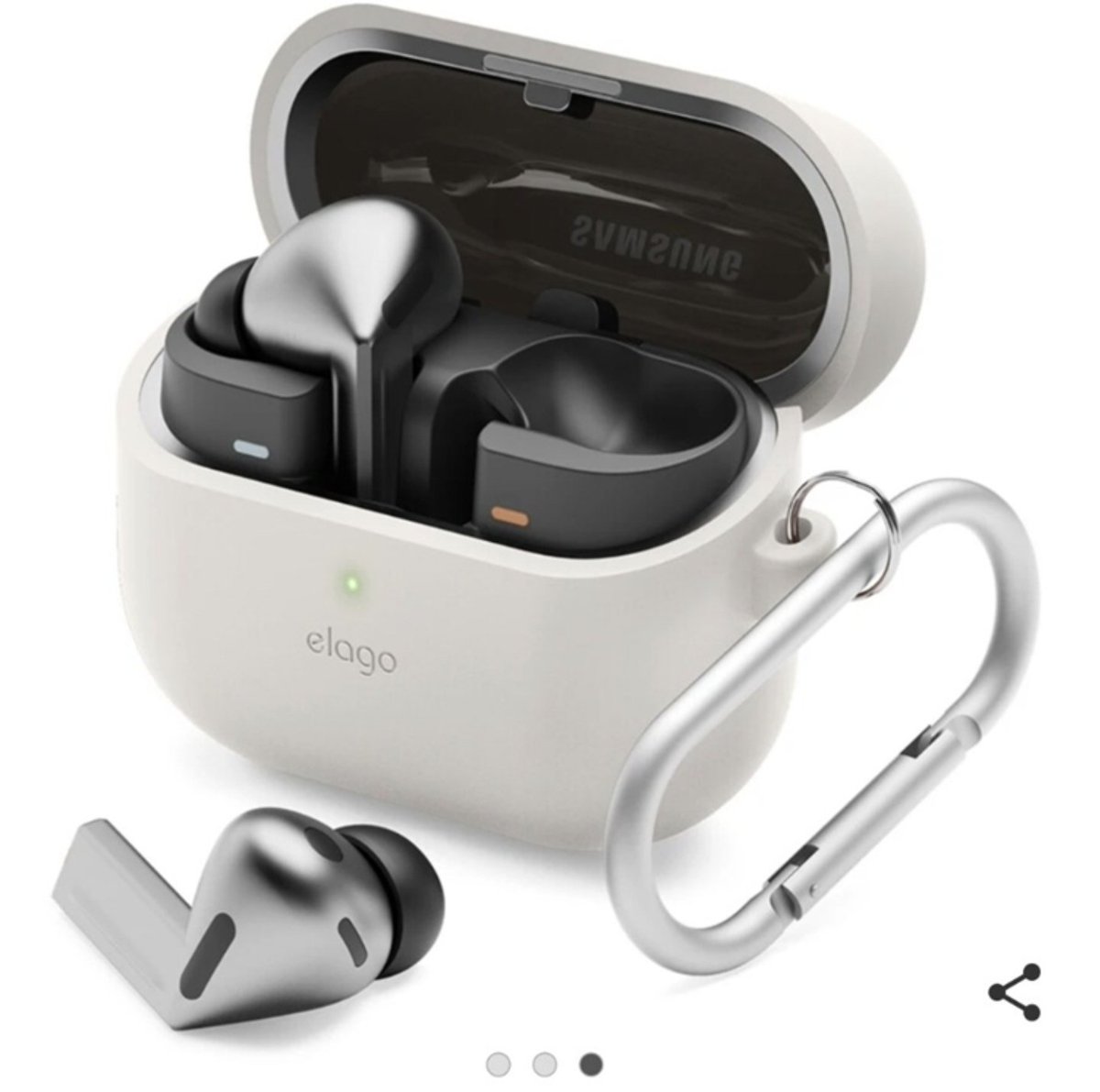 RoderSuper's tweet image. real Galaxy buds 3 pro design.😄
buds3 too.
source : elago