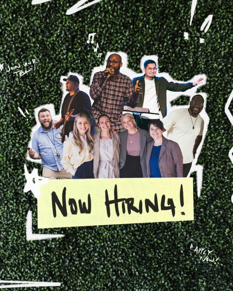 We’ve got some open positions to join our amazing staff team here in beautiful Western North Carolina! God is growing our church, and we are looking to grow our team! 

You can find out more and apply at biltmorechurch.com/jobs