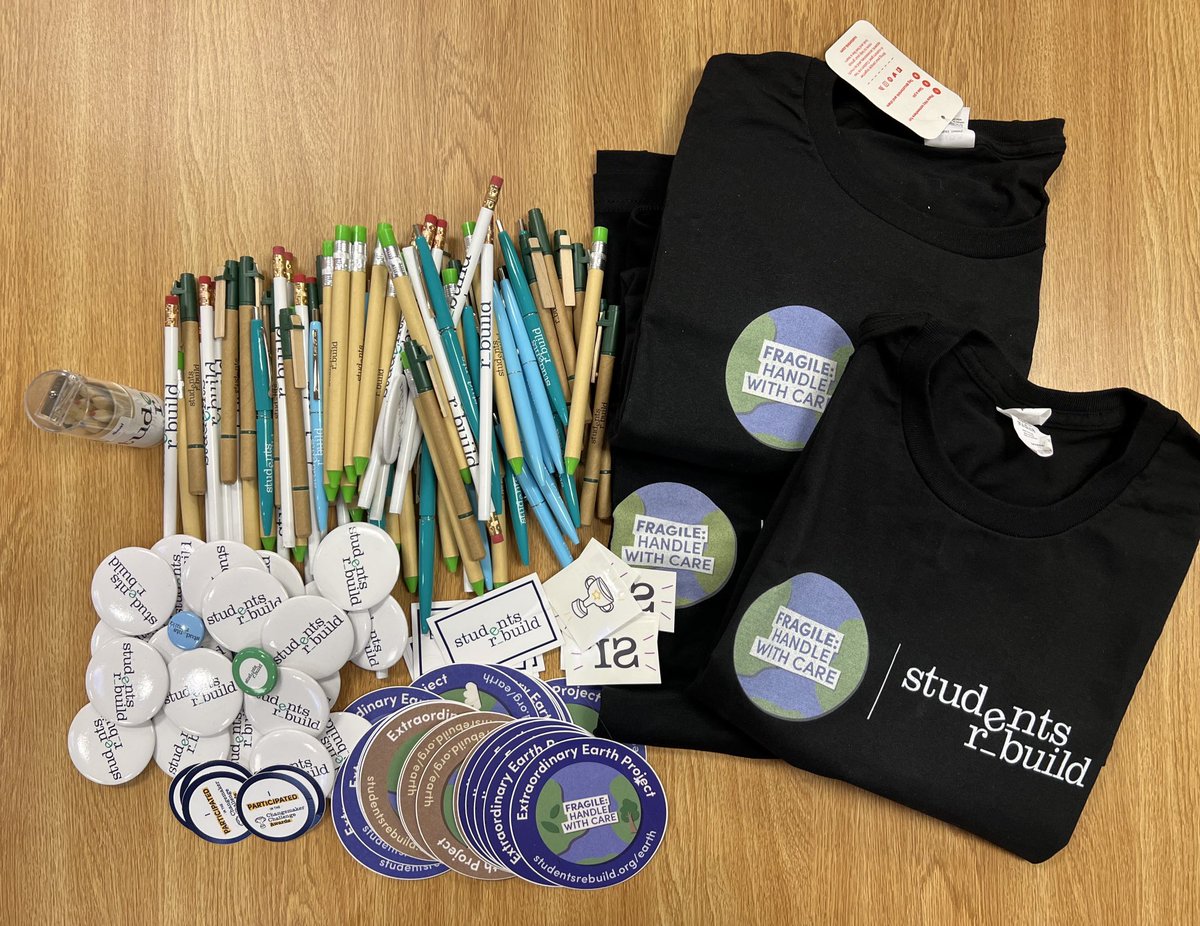 Linda Hume (@lindahume10) on Twitter photo Thank you <a href="/studentsrebuild/">Students Rebuild</a> for the AWESOME swag bag!
Can’t wait to share these things with our students <a href="/JGB_Library/">JGB_Library</a>. Thank you <a href="/studentsrebuild/">Students Rebuild</a> for the AWESOME swag bag!
Can’t wait to share these things with our students <a href="/JGB_Library/">JGB_Library</a>.