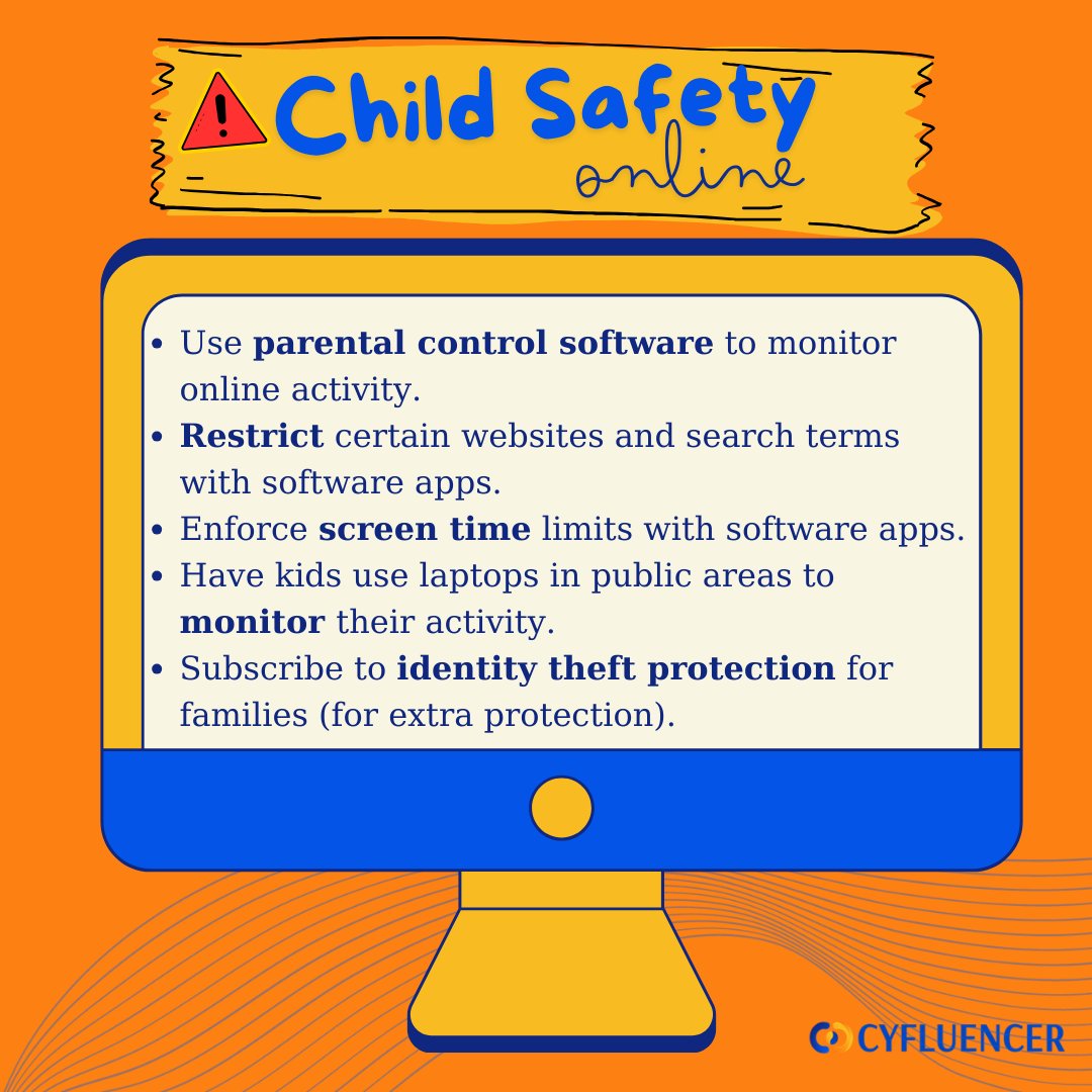 cyfluencer's tweet image. The web&apos;s a big place! Keep your kids safe online with parental controls &amp;amp; open-door tech policies. 🛡️

#ChildSafetyOnline #DigitalParenting #SafeScreenTime