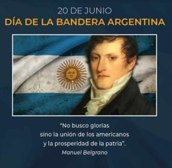 colorichards's tweet image. #20DeJunio de #1820
#DiaDeLaBandera 🇦🇷
Paso a inmortalidad del Gral. Manuel #Belgrano ❤️:
“Los políticos sabios de todas las naciones siempre han aconsejado a las suyas que sea perpetua la unión y que exista del mismo modo el afecto fraternal entre todos los ciudadanos”.-