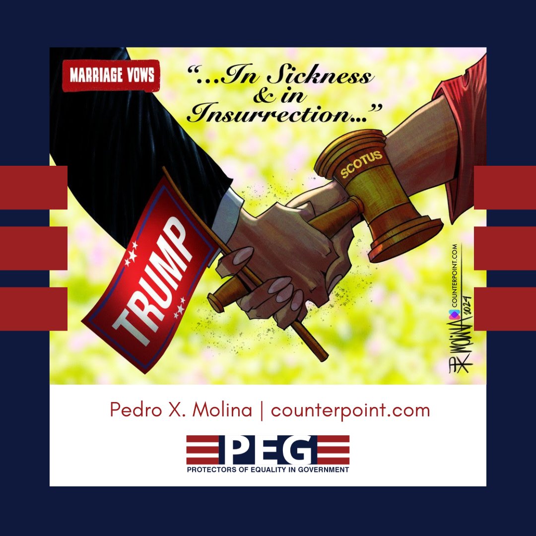We at PEG do not advocate for divorces, but...🤔😳 Pedro X. Molina <a href="/newcounterpoint/">Counterpoint</a> <a href="/pxmolina/">pxmolina</a> #SCOTUS #equalityingov