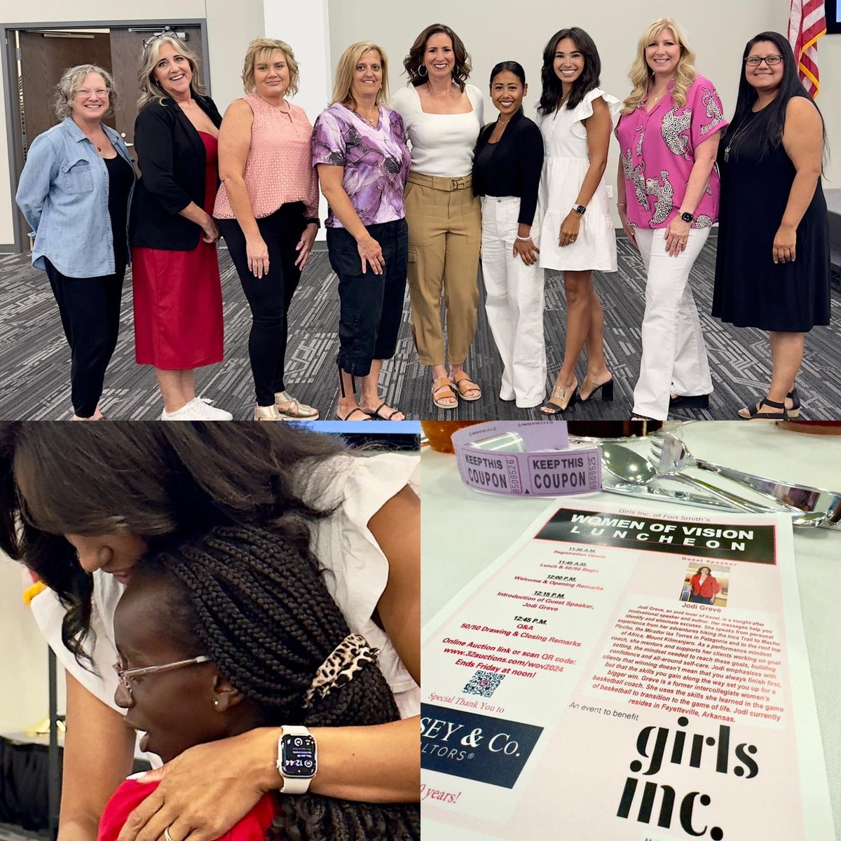 ArkansasTrucks's tweet photo. 🌸 What an Unforgettable Day! 🌸
We were honored to attend the Girl's Inc. Women of Vision Luncheon, which is dedicated to supporting local girls and empowering them to be strong, smart, and bold.

#FortSmith #StrongSmartBold #Empowerment #HRAutoFam https://t.co/52tjPBXMOD