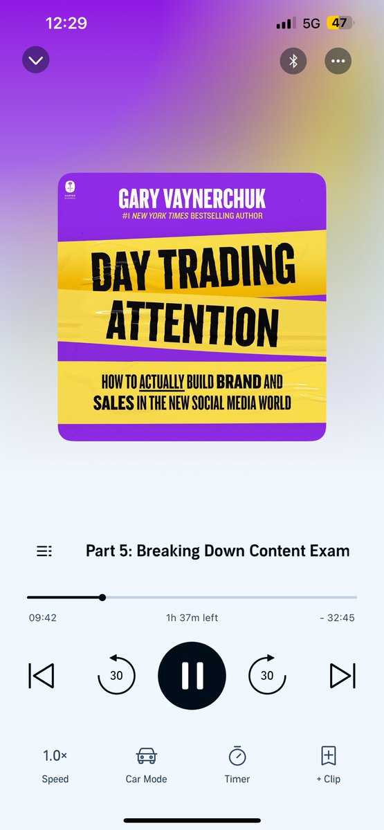 Loving the <a href="/VisitVentura/">Visit Ventura</a> sun… the pool… and <a href="/garyvee/">Gary Vaynerchuk</a> in my ear <a href="/audible_com/">Audible</a> #daytradingattention … reading the book too :) <a href="/BNBuzz/">Barnes & Noble</a>
