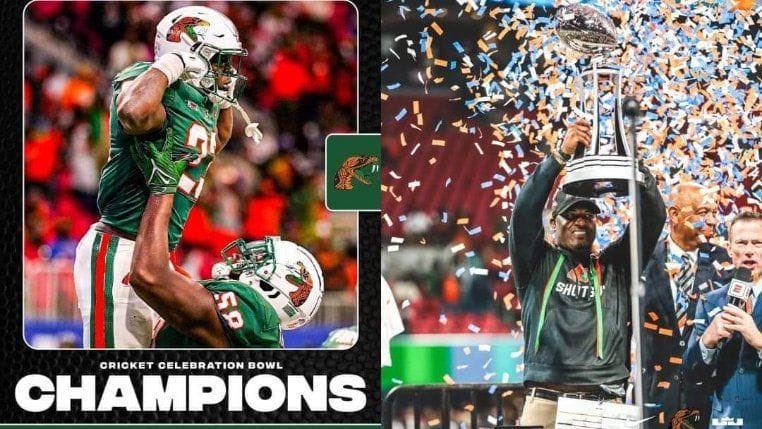 Radical_Rattler's tweet photo. @ChristianWingf2 @VinceVance6 @portalgems @FAMU_FB @grindatlanta @WgordonCoach @CoachHen501 @commitmentedits Welcome home, FAMUly!!! So glad you chose the Southside of Titlehassee! 🐍🏆👑 #ChipCulture #NFLdevelopment #RunItBack24 https://t.co/hcZo43KK97