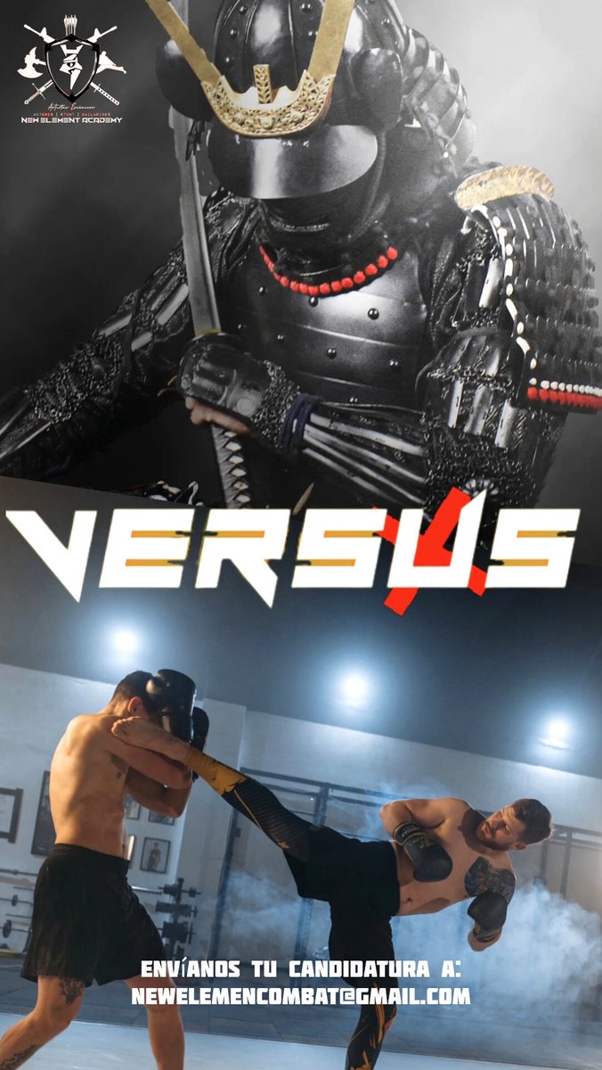 Buscamos artistas marciales y practicantes de deportes de contacto o de distintos tipos de lucha/defensa personal (con o sin armas) para sparring en VERSUS💪🏻🔥

Mas info MP ⬇️
#velada #sparring #mma #kungfu #kravmaga #silat #taekwondo #karate #esgrima #muaythai #judo #bjj