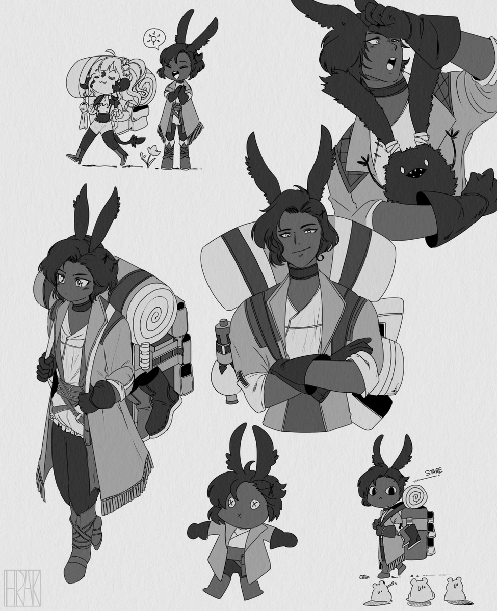 HEHEHE is it time to draw them again soon? #ffxivart