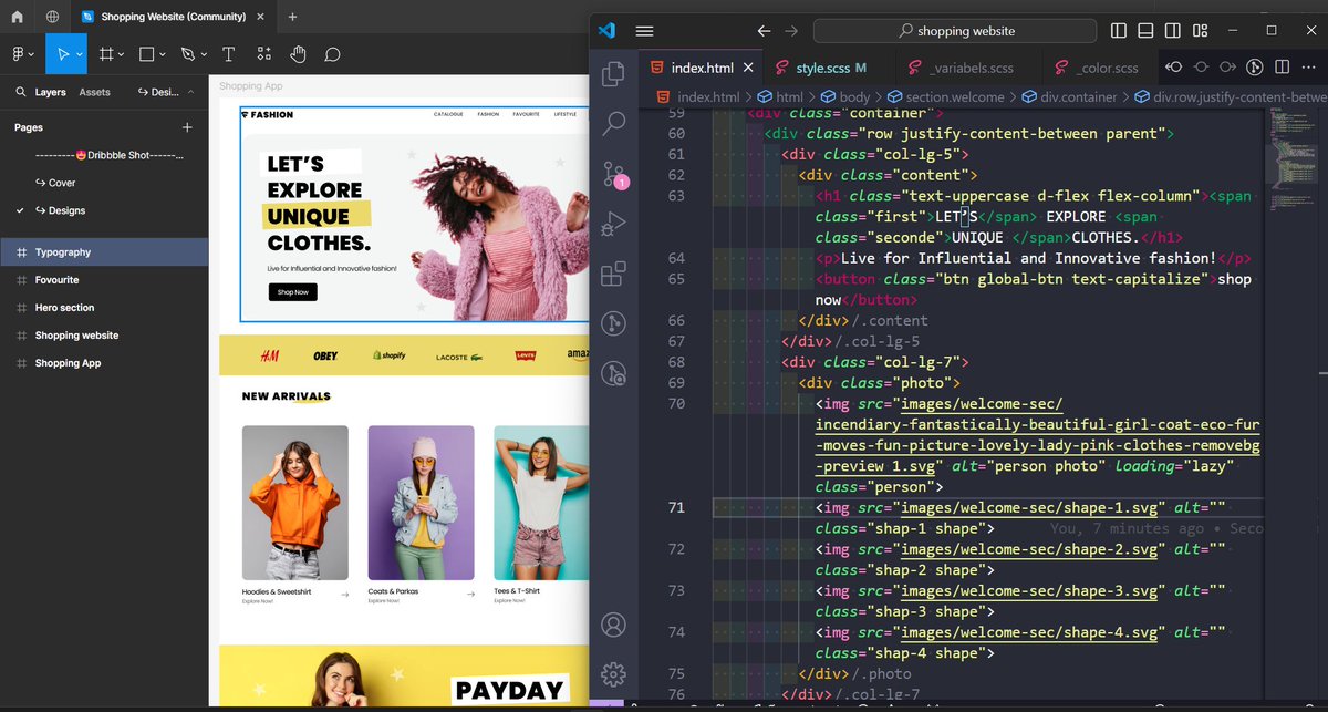 BohaisiMahmoud's tweet photo. WORKING π¨βπ»π #deverloper #100dayartchallenge #Figma #HTML_CSS_JS https://t.co/bxIXLORat9