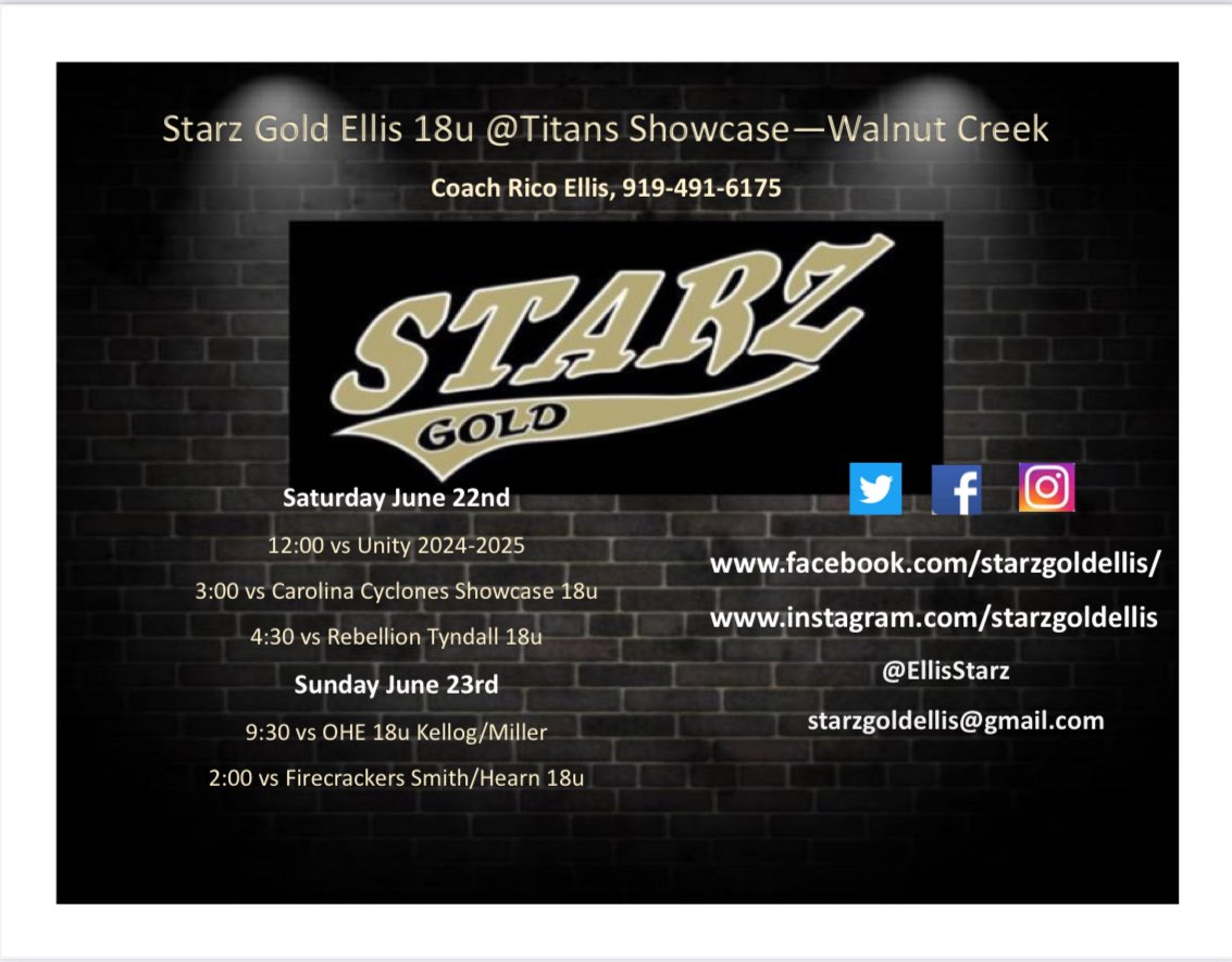 See you at the Creek!!! Let’s Go!!!