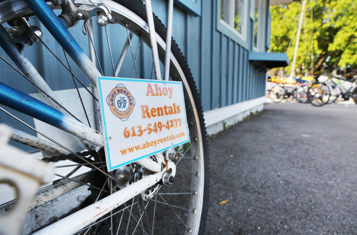 Explore the historic streets of downtown Kingston with a 3-hour bike rental from Ahoy Rentals, included in K-Pass! Tour the downtown core and discover Kingston's charm at your own pace—perfect for the whole family.  
Learn more about K-Pass attractions: kpass.ca/included