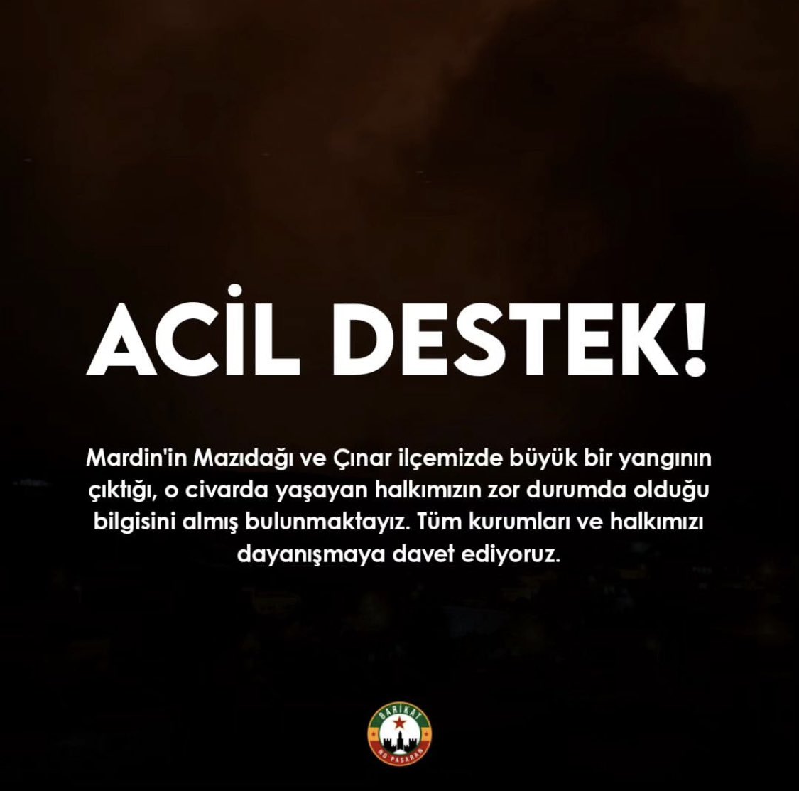 elifkpck's tweet photo. #Diyarbakır 
#Mardin 
#Çınar 
Yangın bölgesine acil helikopter… https://t.co/E1x5m88jAm