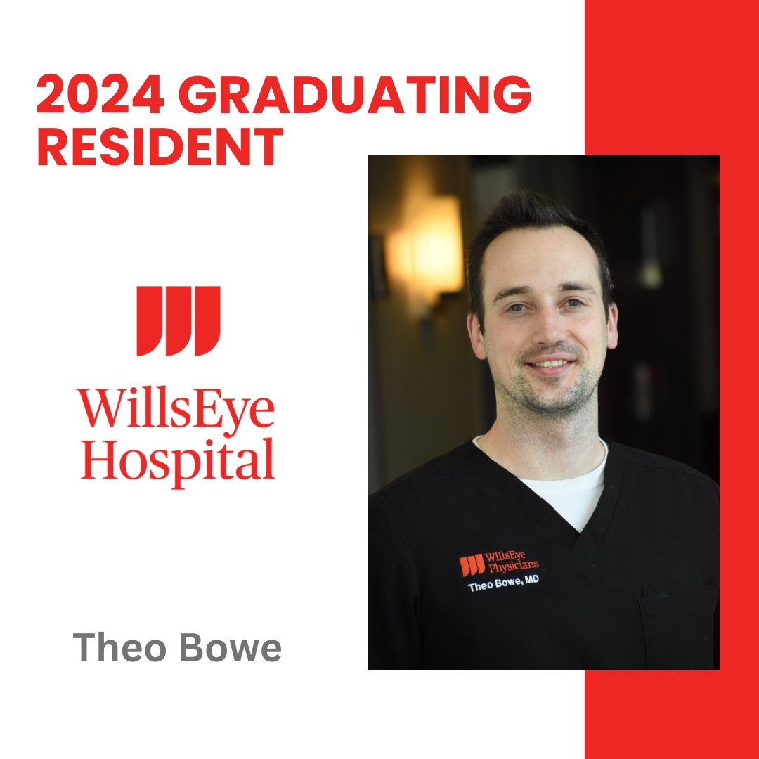Graduation Spotlight: Theo Bowe, Co-Chief Resident

We asked all our graduating residents to share their favorite memory from Wills Eye and Theo has "too many memorable times in the Wills ER with my co-residents to pick just one"!