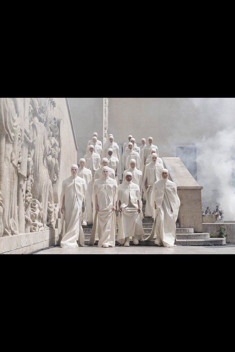 Rick Owens looks ready to start a cult…