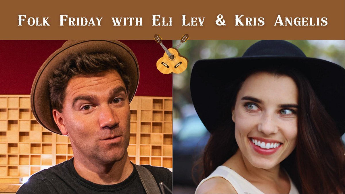 I’m joining Eli Lev’s #FolkFriday livestream tomorrow June 21st at noon Pacific! Watch on my YouTube, FB, or Twitch!
/krisangelis or /krisangelismusic 😉🎶