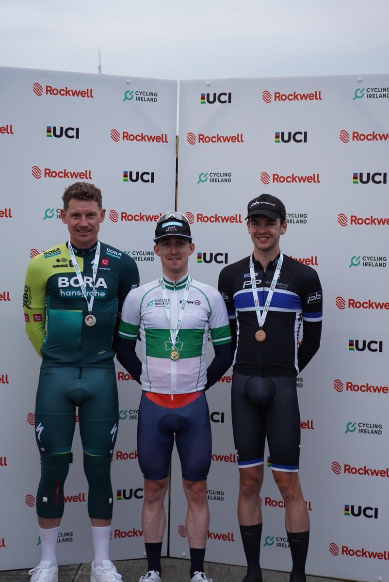 CyclingIreland's tweet image. The Elite Podiums of the 2024 Time Trial National Championships 🏆