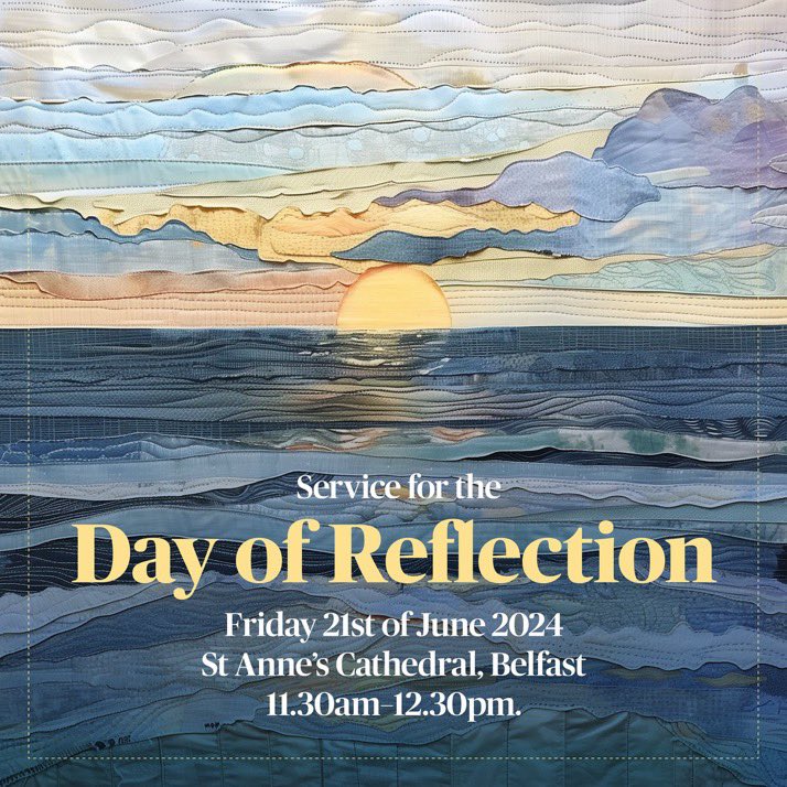 So here we are. It’s the Day of Reflection. Please join us today in St Annes Cathedral for a service of both lament and hope at 11.30am. All are welcome. <a href="/HTRinfo/">HTRinfo</a> <a href="/DayofReflection/">Day of Reflection</a> <a href="/MartinJMagill/">Martin J Magill</a> <a href="/TraceyMcRobert3/">Tracey McRoberts</a> <a href="/StopAttacks1/">StopAttacks</a> <a href="/WAVETrauma/">WAVE Trauma Centre</a> <a href="/nivictimscom/">Commission for Victims and Survivors (NI)</a> <a href="/BelCathedral/">Belfast Cathedral</a>