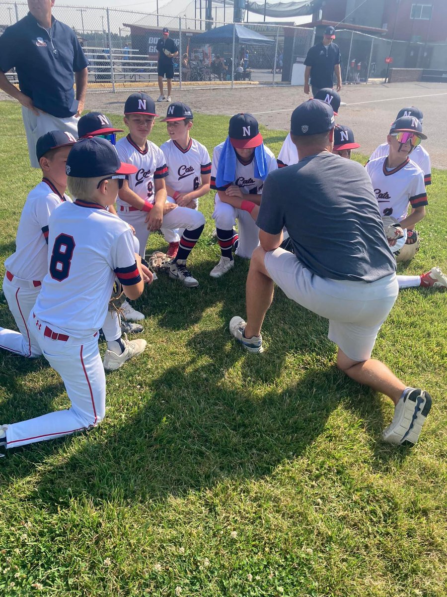 NapoleonYouth32's tweet photo. Napoleon 10U Cats are playing in the Bowling Green Black Swamp 5 Tool Tournament went 2-0 today knocking off Black Swamp 10U Monsters 10-7 and a come from behind 8-7 victory over a talented Michigan Bulls team, have Friday off and back to BG on Saturday #NapoleonBaseball https://t.co/tVsqWSqJyO