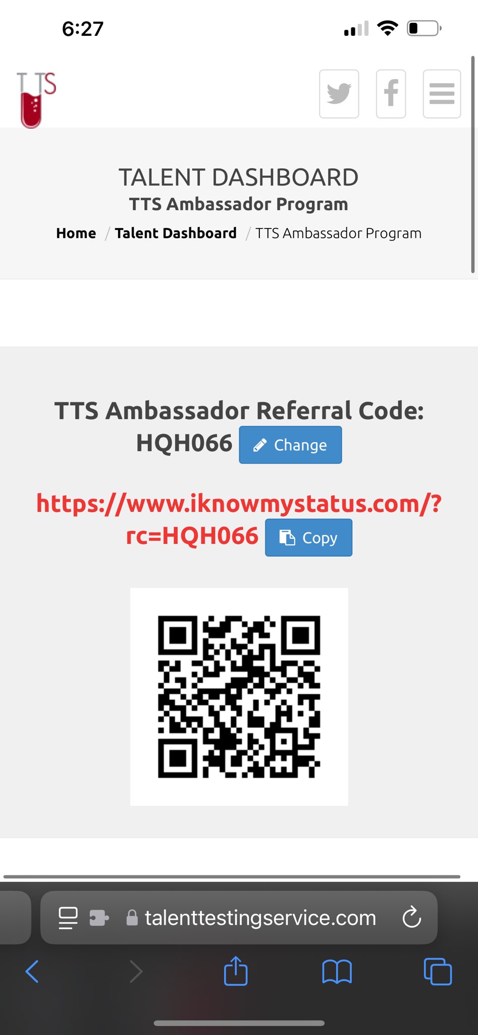 If you want to know your status please use my referral code. They got a cool feature you can have your info in your apple wallet. Plus their super quick turn around. @TalentTesting https://t.co/g9yoJxPaqB https://t.co/JoP4GPP1zk
