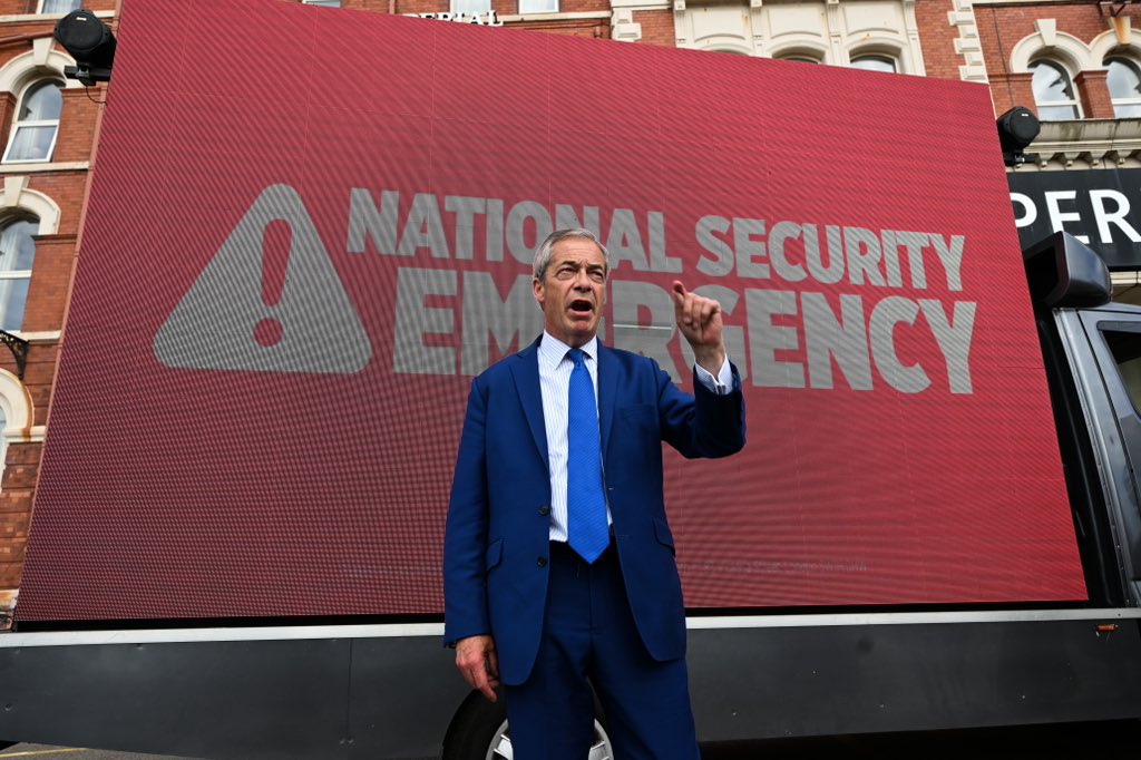 The situation in the English Channel is a National Security Emergency. ⚠️