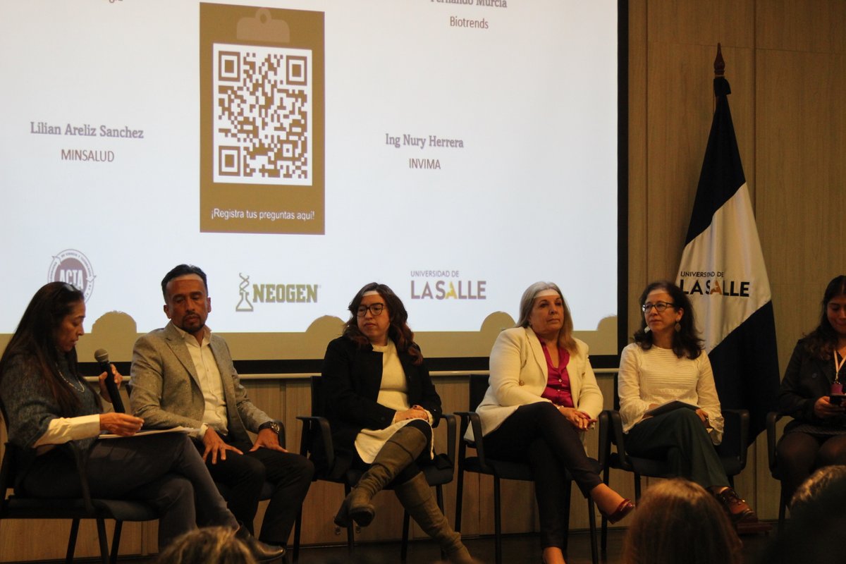INMdeColombia's tweet photo. #Hoy, nuestra Subdirectora de Metrología Química y Biología, @EdnaJuliethVF, participó en el conversatorio de   la Asociación Colombiana de Ciencia y Tecnología de Alimentos -#Acta sobre la Resolución 1407 de 2022. Durante su intervención, destacó la importancia de la labor del @inmdecolombia. A través de nuestros servicios y la Red Colombiana de Metrología #RCM, nos articulamos con la #InfraestructuradelaCalidad para establecer bases sólidas que aseguran la #Inocuidad de los #ProductosAlimenticios, facilitando negociaciones justas y transparentes a nivel nacional e internacional.

#INMdeColombia