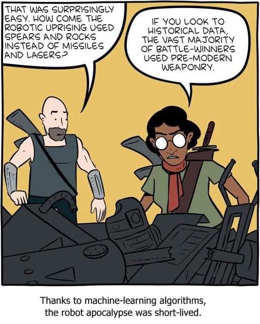 DPComputing's tweet image. I knew we would be safe from AI and any future robot uprising! 😀#FunnyFriday #FridayFunny #AI